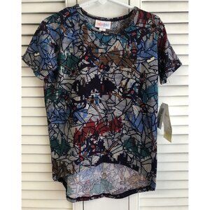 Lularoe Size 4 Disney Gracie Shadow Man Top Brand New